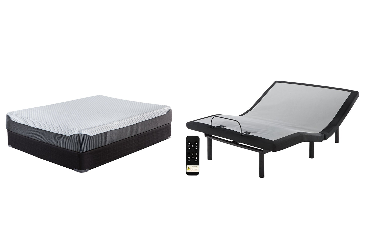 10 Inch Chime Elite Mattress with Adjustable Base Rent Wise Rent To Own Jacksonville, Florida