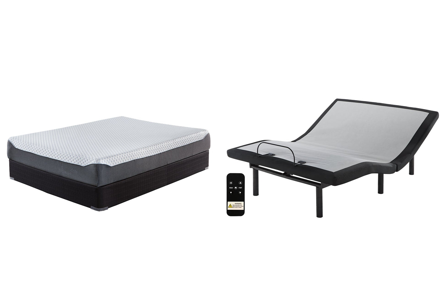 10 Inch Chime Elite Mattress with Adjustable Base Rent Wise Rent To Own Jacksonville, Florida