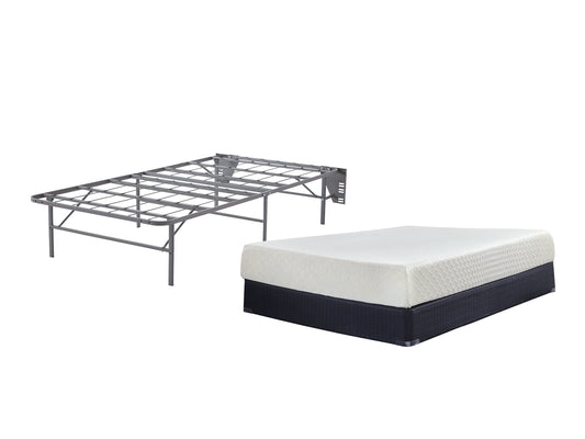 10 Inch Chime Memory Foam Mattress with Foundation Rent Wise Rent To Own Jacksonville, Florida