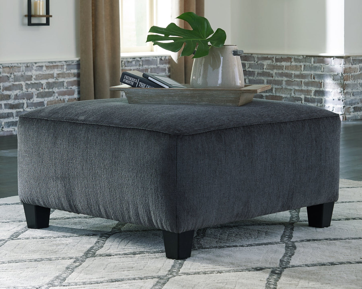 Abinger Oversized Accent Ottoman Rent Wise Rent To Own Jacksonville, Florida