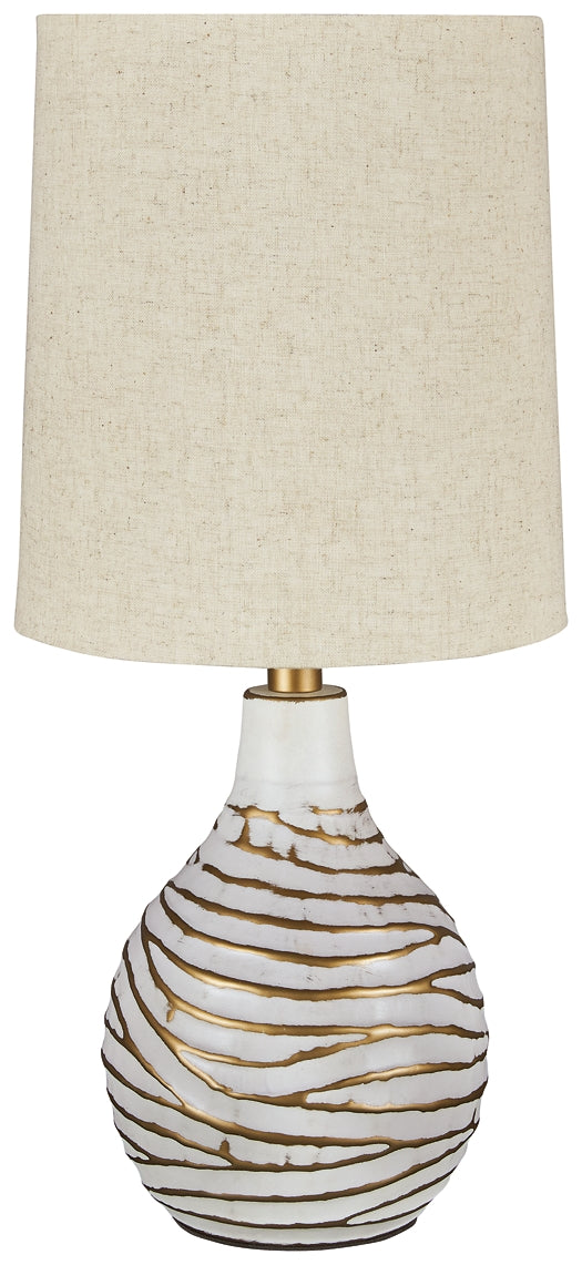 Aleela Metal Table Lamp (1/CN) Rent Wise Rent To Own Jacksonville, Florida