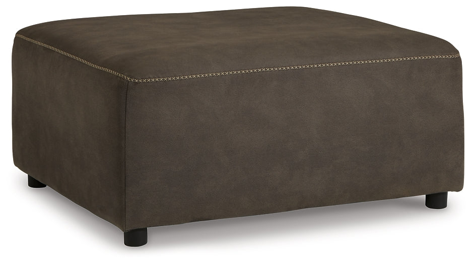 Allena Oversized Accent Ottoman Rent Wise Rent To Own Jacksonville, Florida