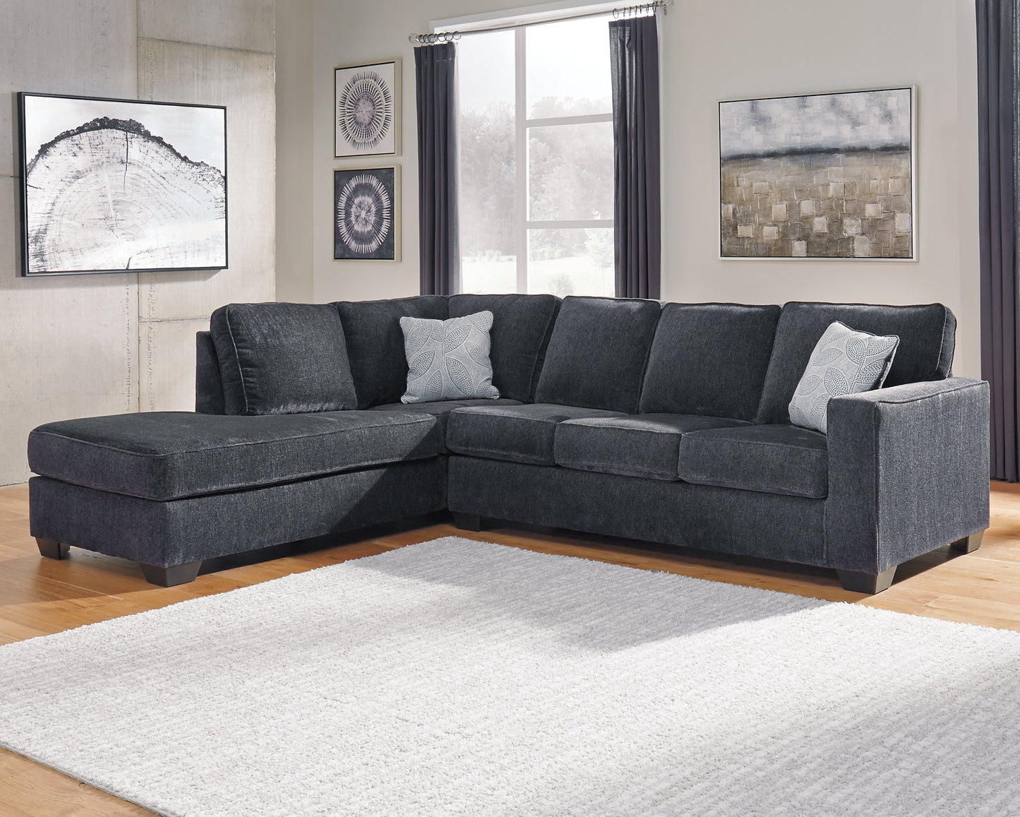 Altari 2-Piece Sectional with Chaise Rent Wise Rent To Own Jacksonville, Florida