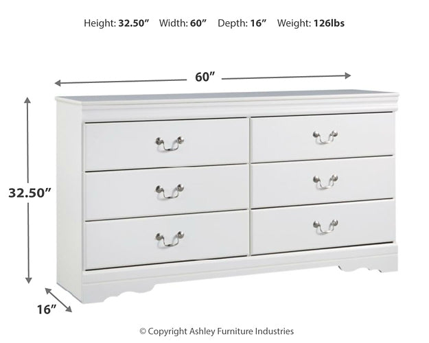 Anarasia Six Drawer Dresser Rent Wise Rent To Own Jacksonville, Florida