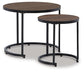 Ayla Nesting End Tables (2/CN) Rent Wise Rent To Own Jacksonville, Florida