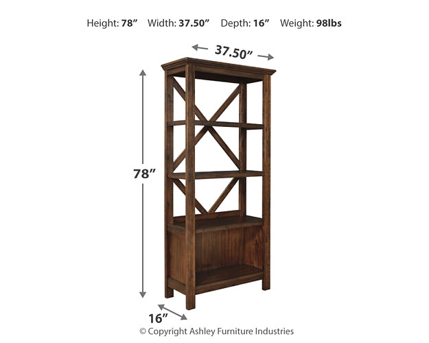 Baldridge Large Bookcase Rent Wise Rent To Own Jacksonville, Florida