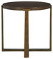Balintmore Round End Table Rent Wise Rent To Own Jacksonville, Florida