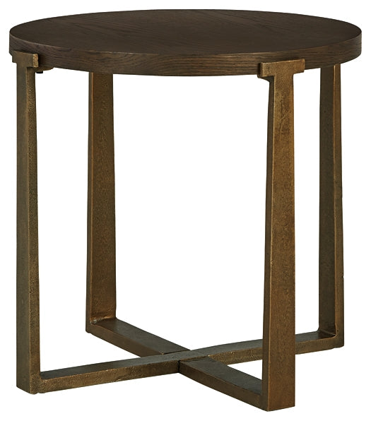 Balintmore Round End Table Rent Wise Rent To Own Jacksonville, Florida