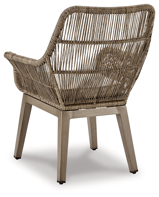 Beach Front Arm Chair With Cushion (2/CN) Rent Wise Rent To Own Jacksonville, Florida