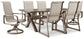 Beach Front Outdoor Dining Table and 6 Chairs Rent Wise Rent To Own Jacksonville, Florida