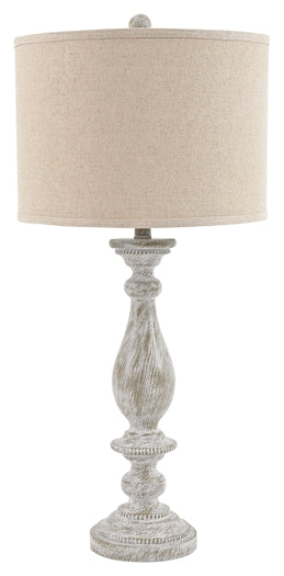 Bernadate Poly Table Lamp (2/CN) Rent Wise Rent To Own Jacksonville, Florida