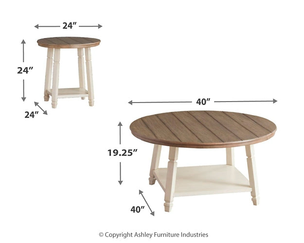 Bolanbrook Occasional Table Set (3/CN) Rent Wise Rent To Own Jacksonville, Florida