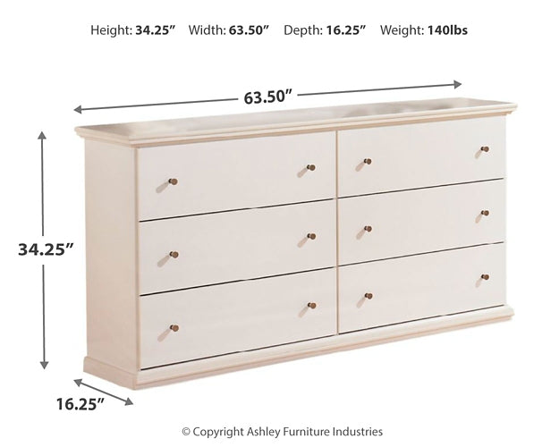 Bostwick Shoals Six Drawer Dresser Rent Wise Rent To Own Jacksonville, Florida