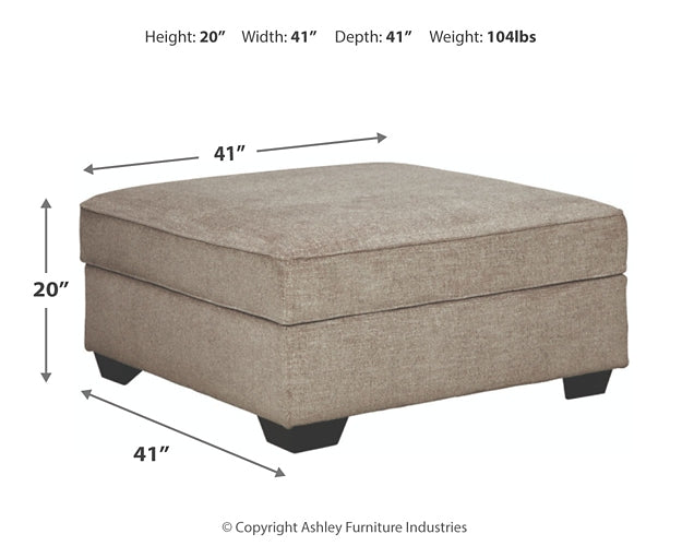 Bovarian Ottoman With Storage Rent Wise Rent To Own Jacksonville, Florida