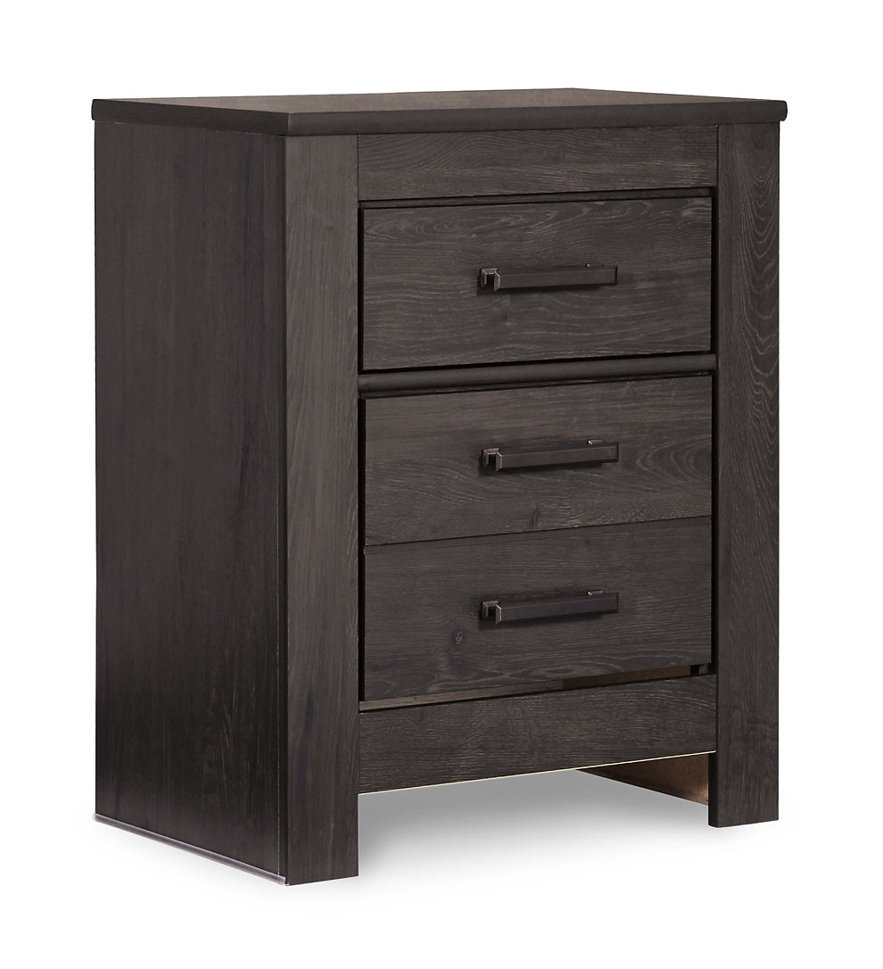 Brinxton Full Panel Headboard with Mirrored Dresser, Chest and Nightstand Rent Wise Rent To Own Jacksonville, Florida