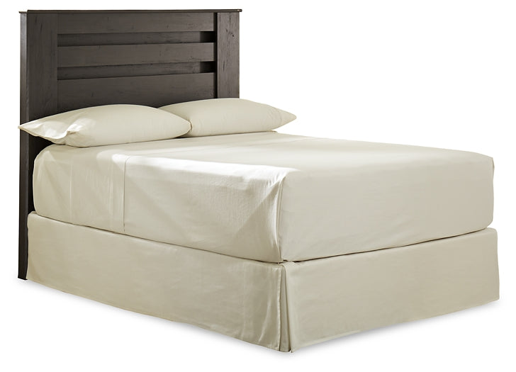 Brinxton King/California King Panel Headboard with Mirrored Dresser and 2 Nightstands Rent Wise Rent To Own Jacksonville, Florida