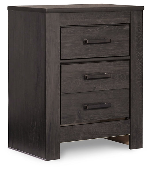 Brinxton King Panel Bed with Mirrored Dresser and 2 Nightstands Rent Wise Rent To Own Jacksonville, Florida
