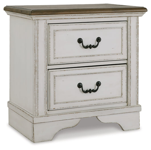 Brollyn Two Drawer Night Stand Rent Wise Rent To Own Jacksonville, Florida