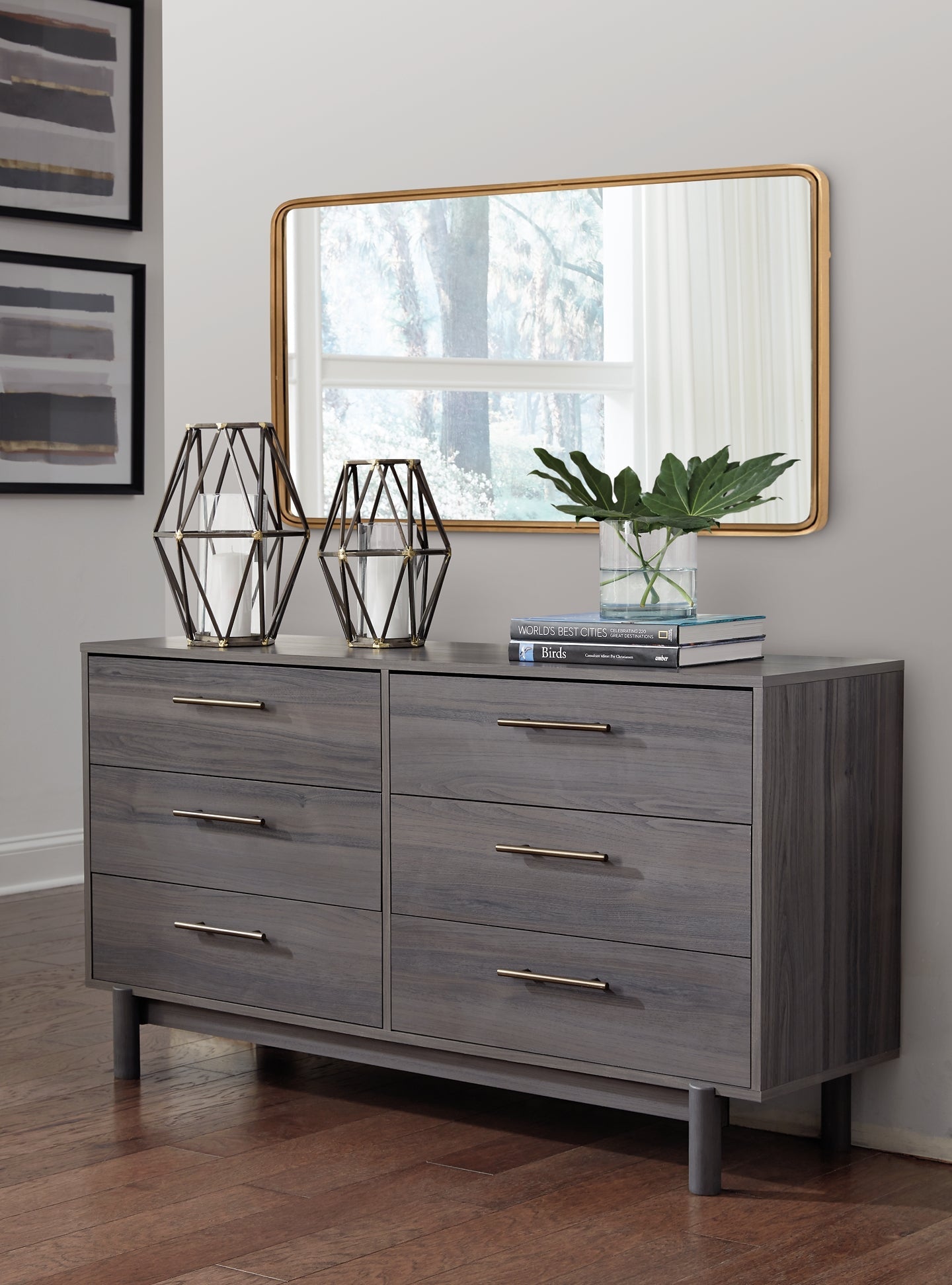 Brymont Six Drawer Dresser Rent Wise Rent To Own Jacksonville, Florida