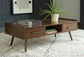 Calmoni Coffee Table with 1 End Table Rent Wise Rent To Own Jacksonville, Florida