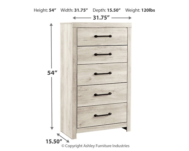 Cambeck Five Drawer Chest Rent Wise Rent To Own Jacksonville, Florida