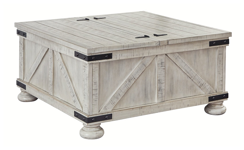 Carynhurst Cocktail Table with Storage Rent Wise Rent To Own Jacksonville, Florida