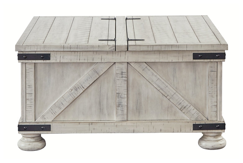 Carynhurst Cocktail Table with Storage Rent Wise Rent To Own Jacksonville, Florida