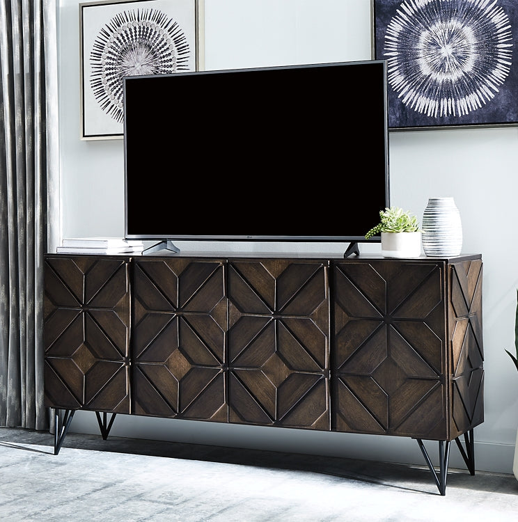 Chasinfield Extra Large TV Stand Rent Wise Rent To Own Jacksonville, Florida