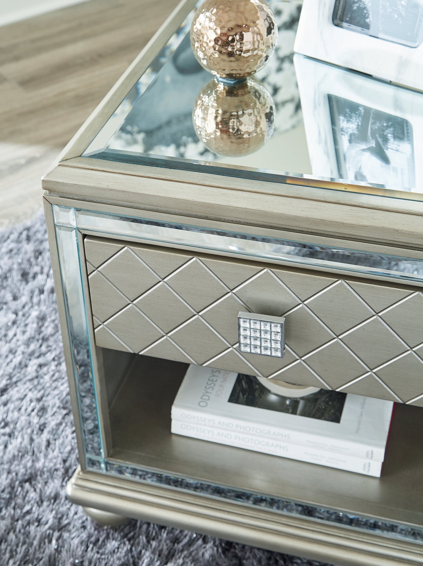 Chevanna Rectangular End Table Rent Wise Rent To Own Jacksonville, Florida