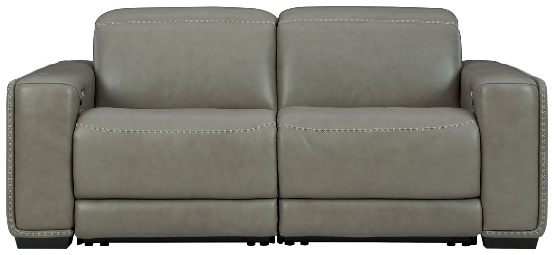 Correze 2-Piece Power Reclining Sectional Rent Wise Rent To Own Jacksonville, Florida