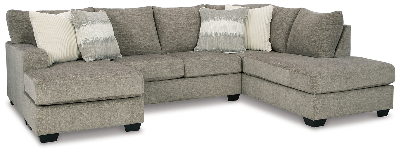 Creswell 2-Piece Sectional with Chaise Rent Wise Rent To Own Jacksonville, Florida