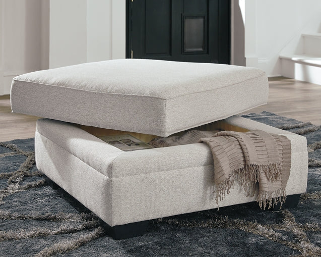 Dellara Ottoman With Storage Rent Wise Rent To Own Jacksonville, Florida