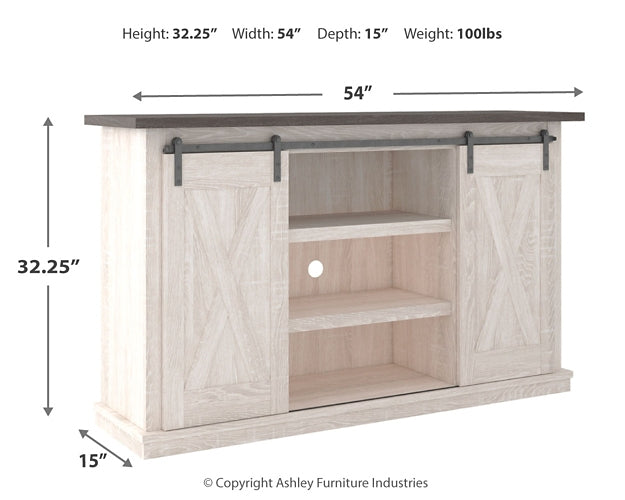 Dorrinson Medium TV Stand Rent Wise Rent To Own Jacksonville, Florida