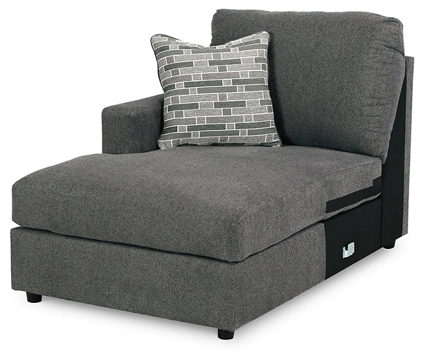 Edenfield 3-Piece Sectional with Ottoman Rent Wise Rent To Own Jacksonville, Florida