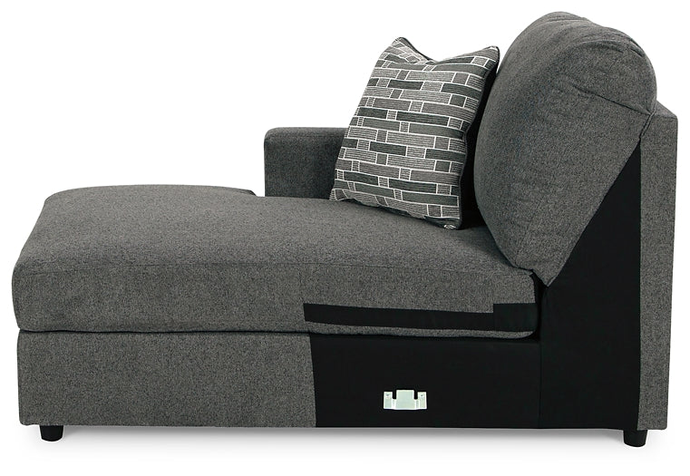 Edenfield 3-Piece Sectional with Ottoman Rent Wise Rent To Own Jacksonville, Florida