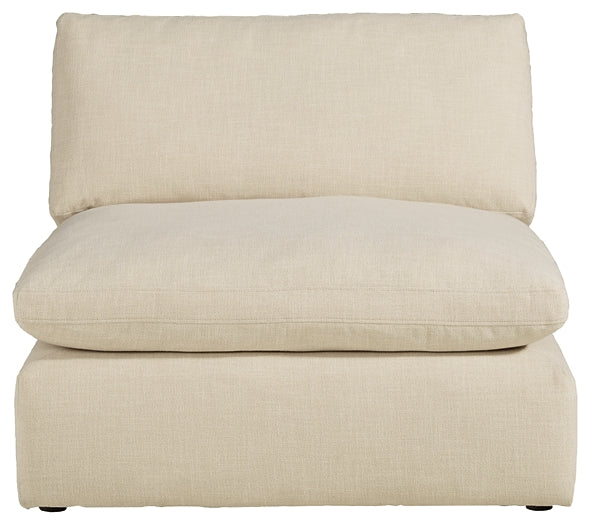 Elyza 3-Piece Sectional with Ottoman Rent Wise Rent To Own Jacksonville, Florida
