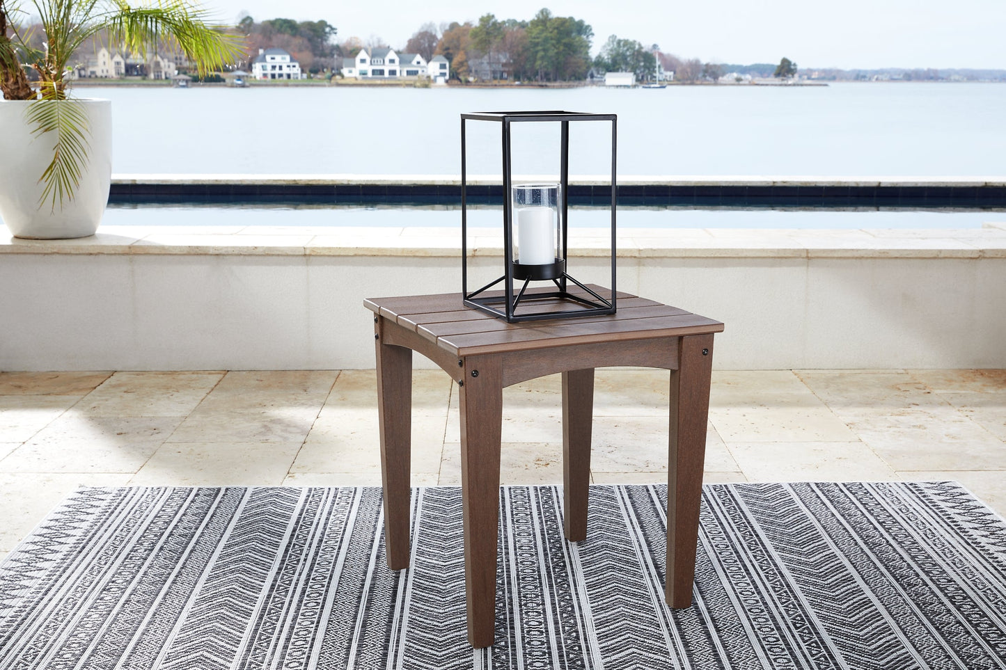 Emmeline Square End Table Rent Wise Rent To Own Jacksonville, Florida