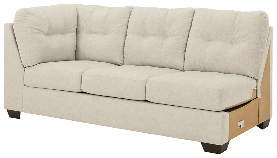 Falkirk 2-Piece Sectional with Ottoman Rent Wise Rent To Own Jacksonville, Florida