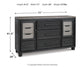 Foyland California King Panel Storage Bed with Dresser Rent Wise Rent To Own Jacksonville, Florida