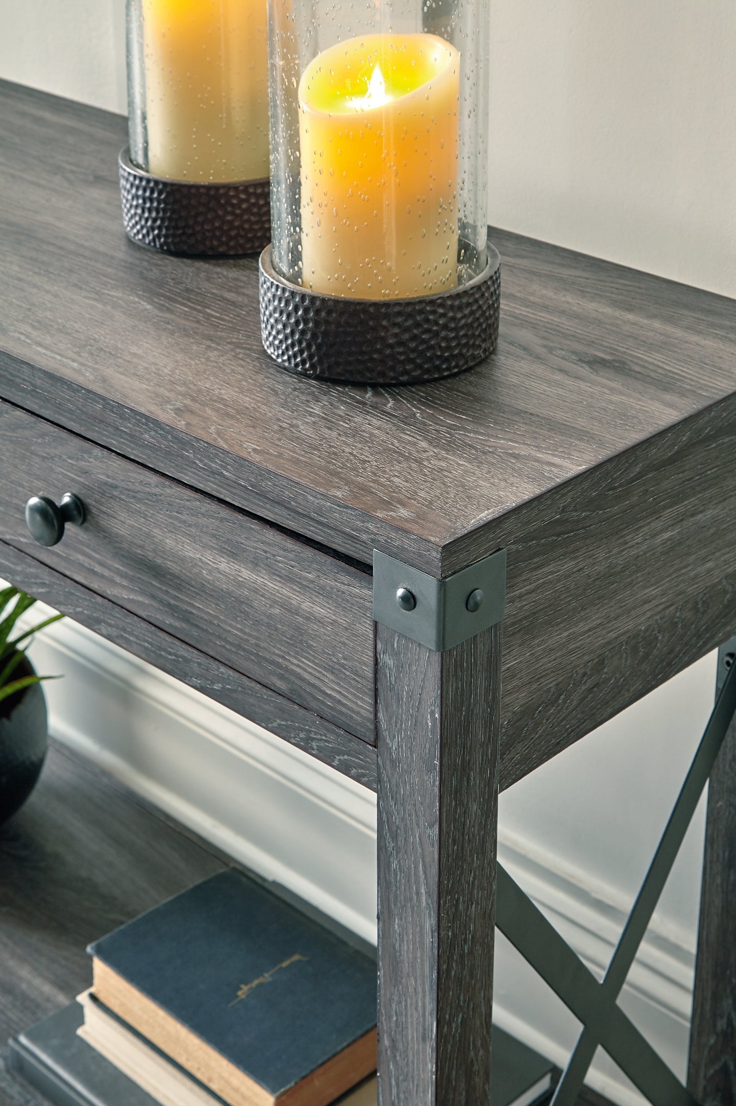 Freedan Console Sofa Table Rent Wise Rent To Own Jacksonville, Florida
