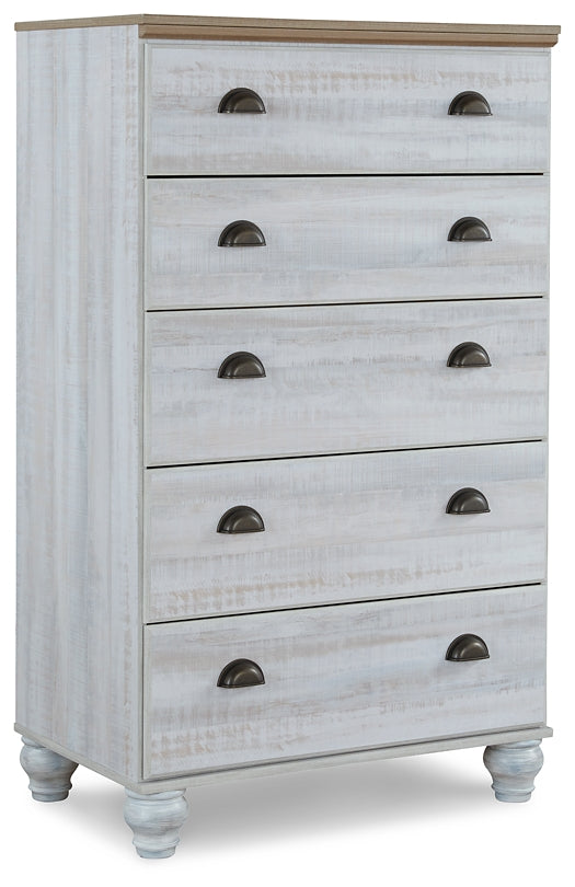 Haven Bay Five Drawer Chest Rent Wise Rent To Own Jacksonville, Florida