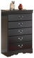 Huey Vineyard Five Drawer Chest Rent Wise Rent To Own Jacksonville, Florida