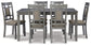 Jayemyer RECT DRM Table Set (7/CN) Rent Wise Rent To Own Jacksonville, Florida