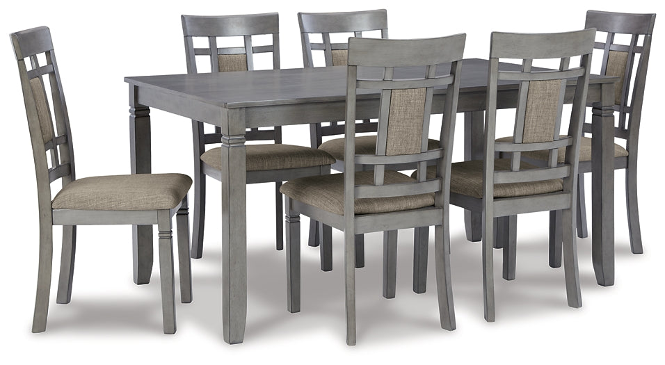 Jayemyer RECT DRM Table Set (7/CN) Rent Wise Rent To Own Jacksonville, Florida
