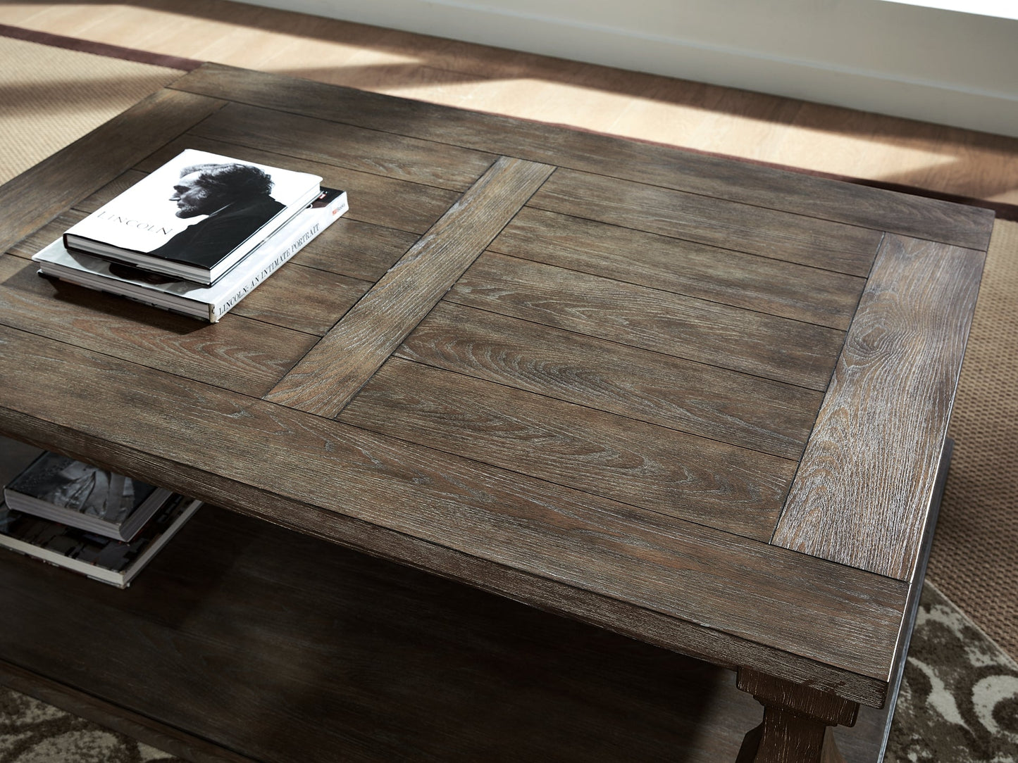 Johnelle Coffee Table with 1 End Table Rent Wise Rent To Own Jacksonville, Florida