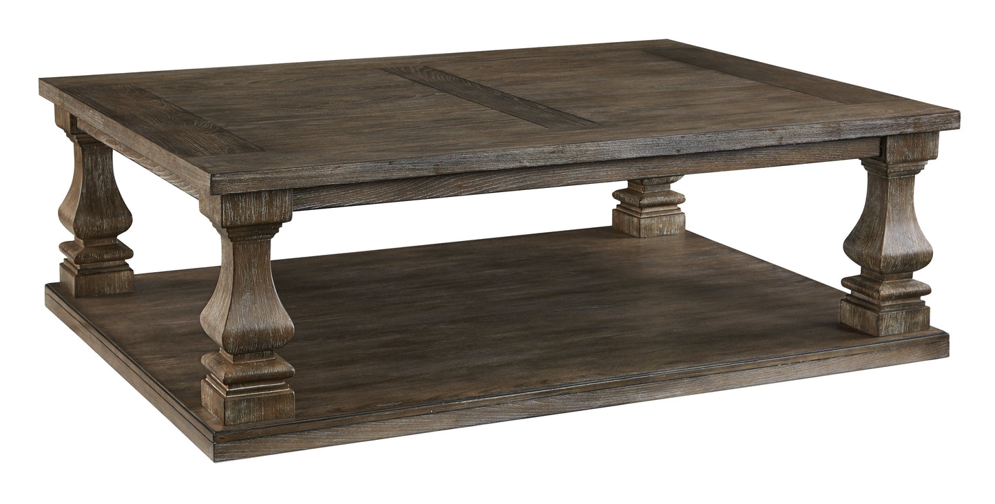 Johnelle Coffee Table with 1 End Table Rent Wise Rent To Own Jacksonville, Florida