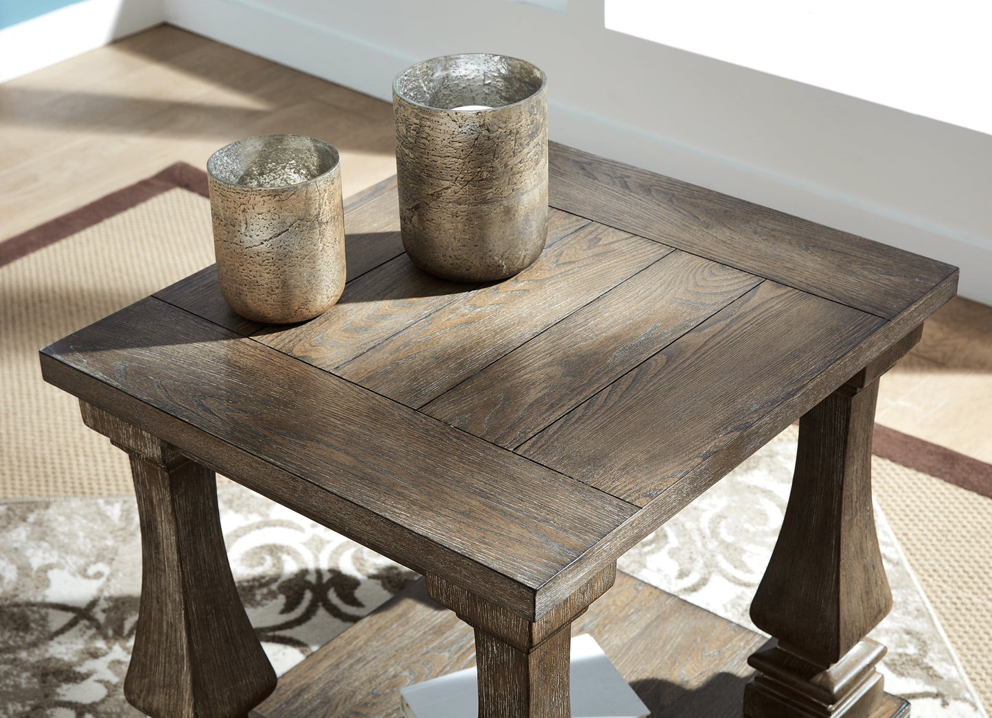 Johnelle Coffee Table with 1 End Table Rent Wise Rent To Own Jacksonville, Florida