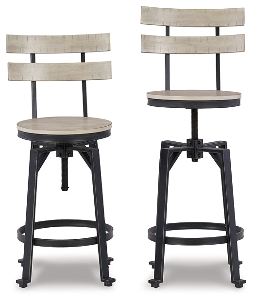 Karisslyn Swivel Barstool (2/CN) Rent Wise Rent To Own Jacksonville, Florida