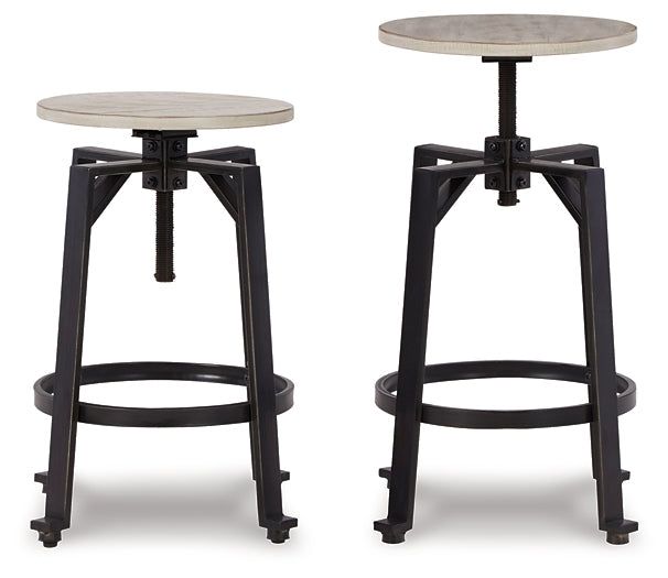 Karisslyn Swivel Stool (2/CN) Rent Wise Rent To Own Jacksonville, Florida