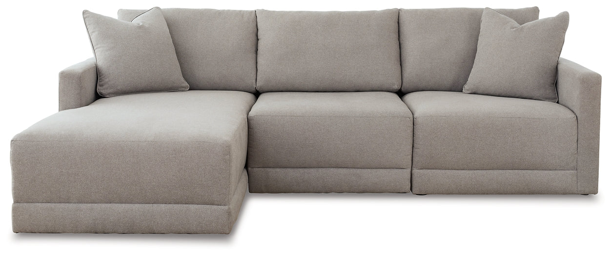 Katany 3-Piece Sectional with Chaise Rent Wise Rent To Own Jacksonville, Florida